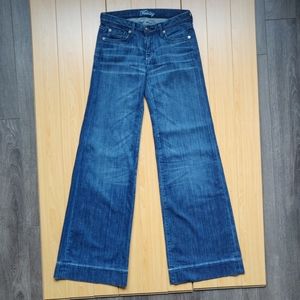 NWT Fidelity Denim Jeans Low Waist Super Wide